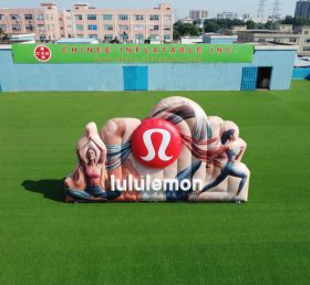 S4-2070 Lululemon Inflatable Advertising Sign