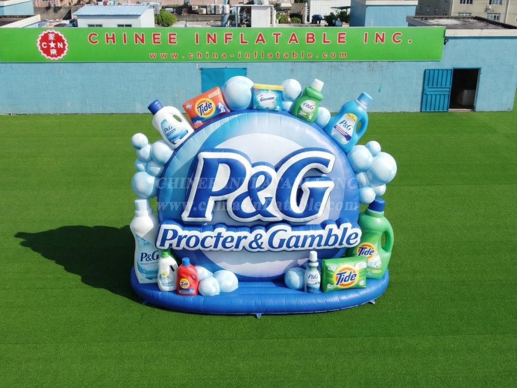 S4-2106 Procter & Gamble Inflatable Advertising Sign
