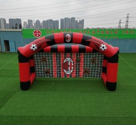 T11-7003 AC Milan Theme Inflatable Football Shoot Out Game