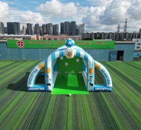 T11-7023 Argentina National Team Theme Inflatable Football Shoot Out Game