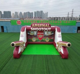 T11-7025 Arsenal Theme Inflatable Football Shoot Out Game