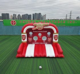 T11-7034 Arsenal Theme Inflatable Football Shoot Out Game