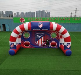 T11-7038 Atletico Madrid Theme Inflatable Football Shoot Out Game