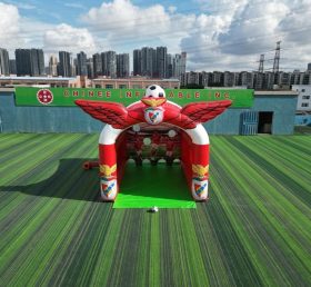 T11-7065 Benfica Theme Inflatable Football Shoot Out Game