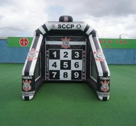 T11-7111 Corinthians Theme Inflatable Football Shoot Out Game