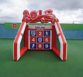 T11-7122 England National Team Theme Inflatable Football Shoot Out Game