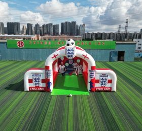 T11-7127 England National Team Theme Inflatable Football Shoot Out Game