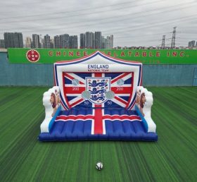 T11-7130 England National Team Theme Inflatable Football Shoot Out Game