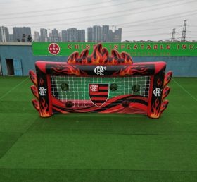 T11-7133 Flamengo Theme Inflatable Football Shoot Out Game