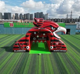T11-7135 Flamengo Theme Inflatable Football Shoot Out Game