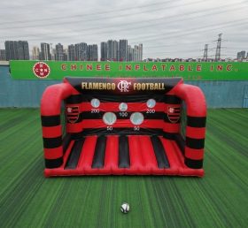 T11-7137 Flamengo Theme Inflatable Football Shoot Out Game