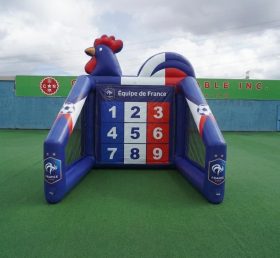 T11-7141 France National Team Theme Inflatable Football Shoot Out Game