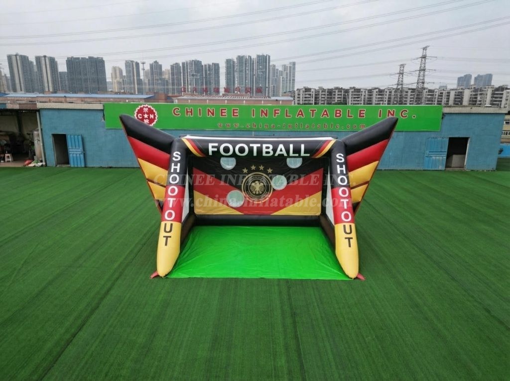 T11-7151 Germany National Team Theme Inflatable Football Shoot Out Game