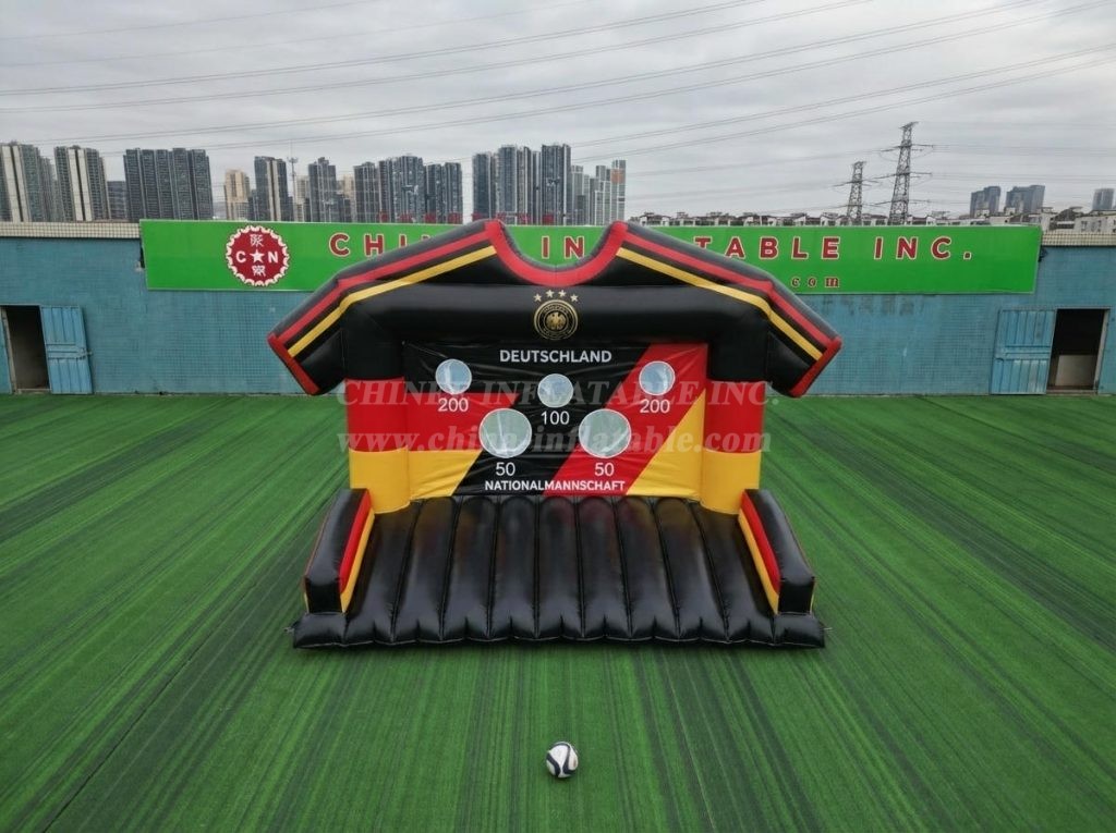 T11-7164 Germany National Team Theme Inflatable Football Shoot Out Game