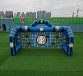 T11-7166 Inter Milan Theme Inflatable Football Shoot Out Game