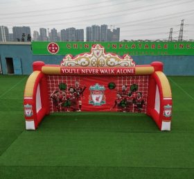 T11-7187 Liverpool Theme Inflatable Football Shoot Out Game