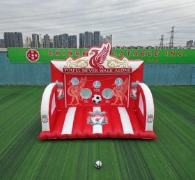 T11-7192 Liverpool Theme Inflatable Football Shoot Out Game