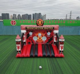T11-7204 Manchester United Theme Inflatable Football Shoot Out Game