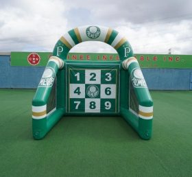 T11-7206 Palmeiras Theme Inflatable Football Shoot Out Game