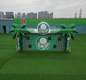 T11-7208 Palmeiras Theme Inflatable Football Shoot Out Game