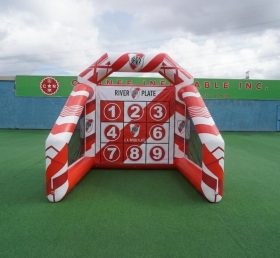 T11-7245 River Plate Theme Inflatable Football Shoot Out Game