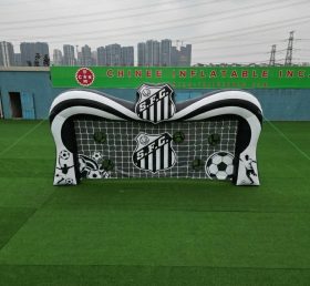 T11-7258 Santos Theme Inflatable Football Shoot Out Game
