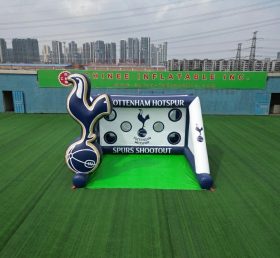 T11-7273 Tottenham Hotspur Theme Inflatable Football Shoot Out Game