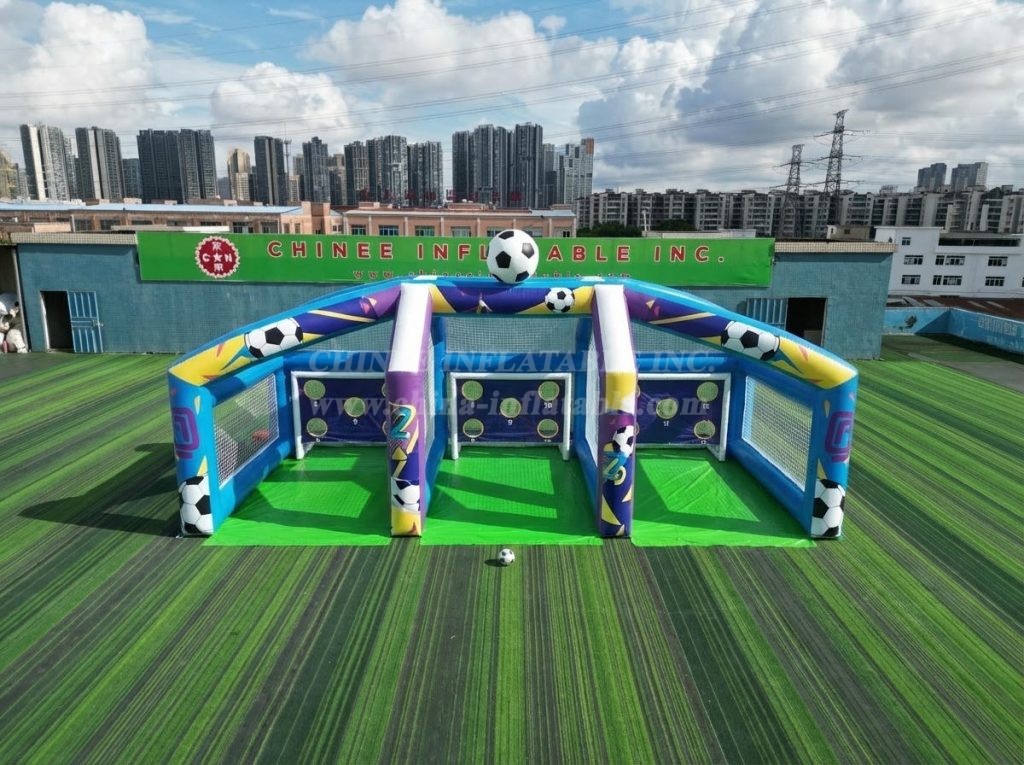 T11-7277 Inflatable Multiplayer Soccer Shooting Game