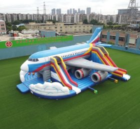 T6-6816 Airplane Theme Inflatable Playground