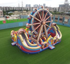 T6-6832 Ferris Wheel Theme Inflatable Playground