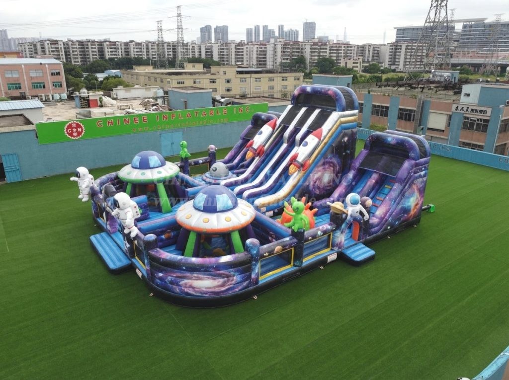 T6-6869 Space Theme Inflatable Playground