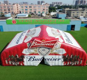 Tent1-7155 Budweiser Advertising Inflatable Cube Tent