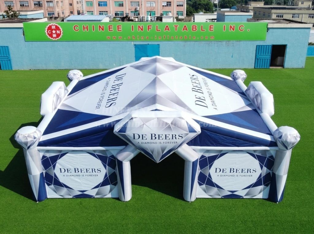 Tent1-7160 De Beers Advertising Inflatable Cube Tent
