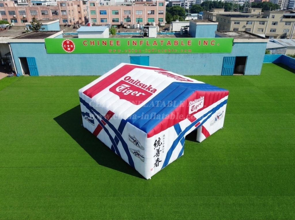 Tent1-7187 Onitsuka Tiger Advertising Inflatable Cube Tent
