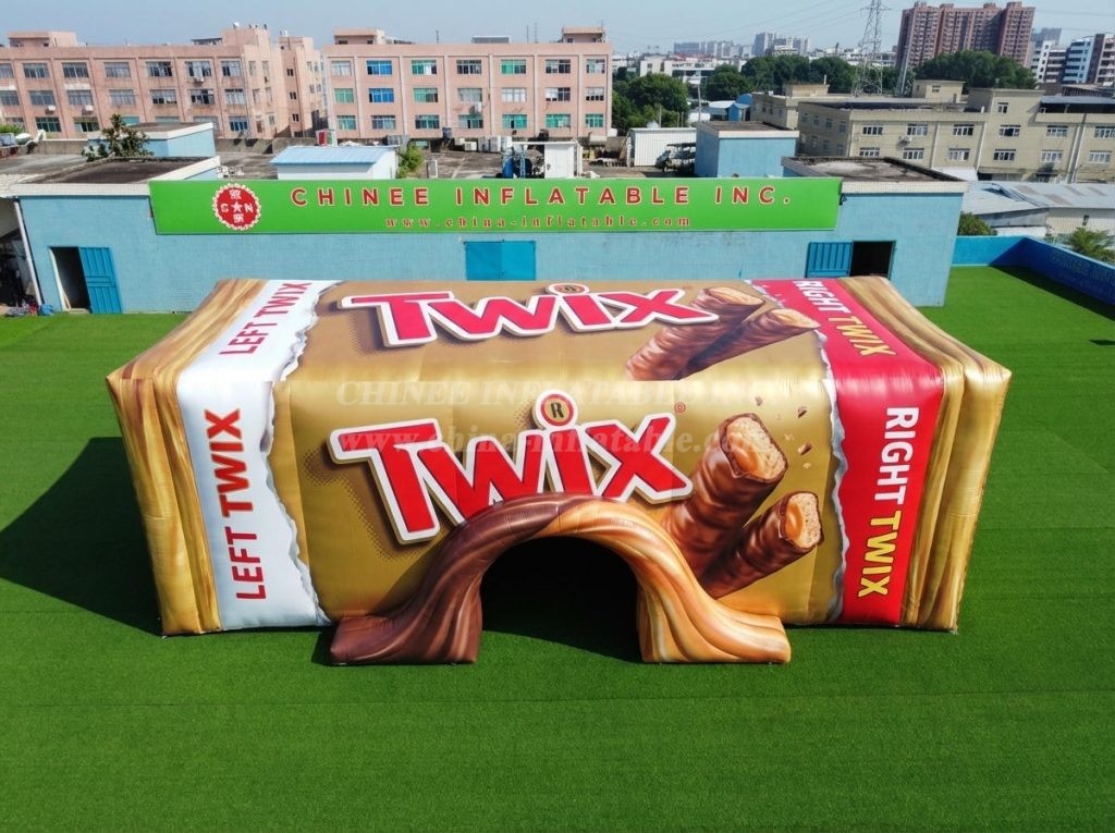 Tent1-7197 Twix Advertising Inflatable Cube Tent