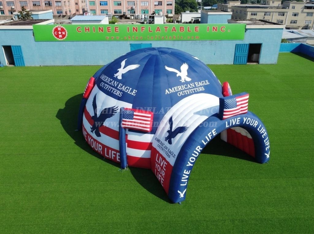 Tent1-7205 American Eagle Advertising Inflatable Dome