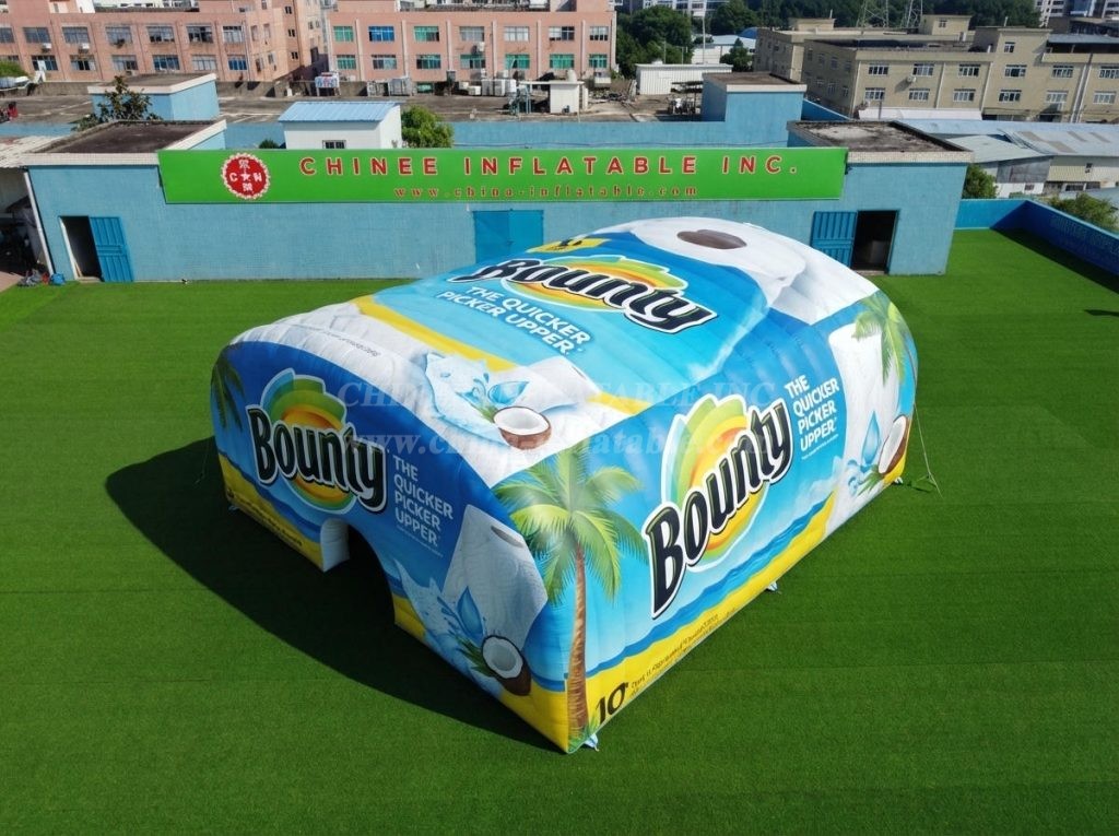 Tent1-7235 Bounty Advertising Inflatable Tent