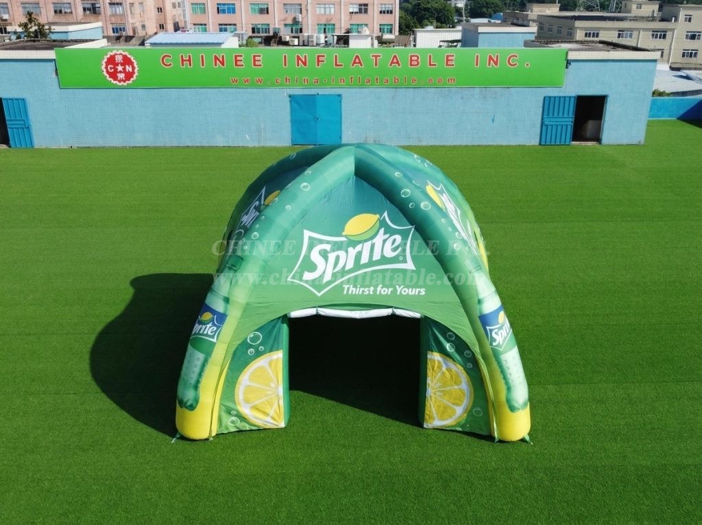 Tent1-7351 Sprite Advertising Inflatable Spider Tent
