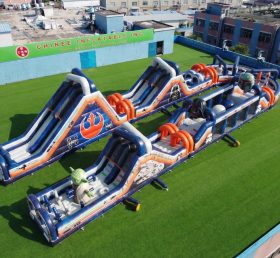 CR2-595 Star Wars Theme Giant Inflatable Obstacle Courses Challenging Run