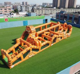 CR2-641 Garfield Theme Giant Obstacle Course Challenging Run