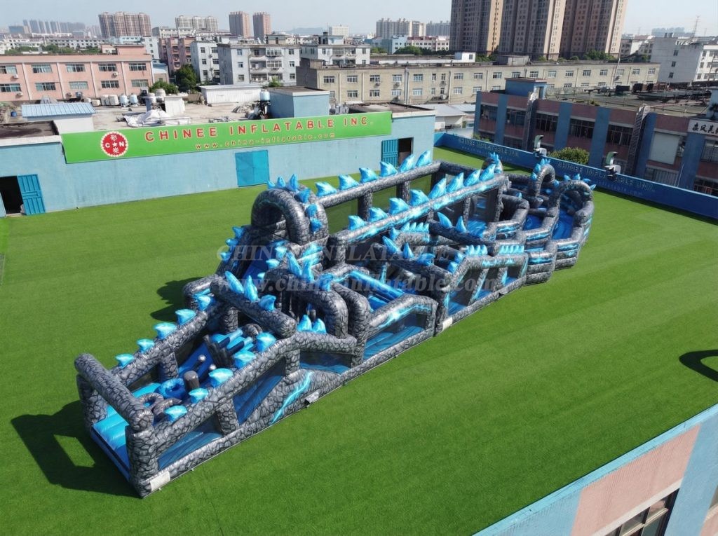 CR2-642 Godzilla Theme Giant Obstacle Course Challenging Run
