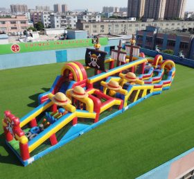 CR2-661 One Piece Theme Giant Obstacle Course Challenging Run