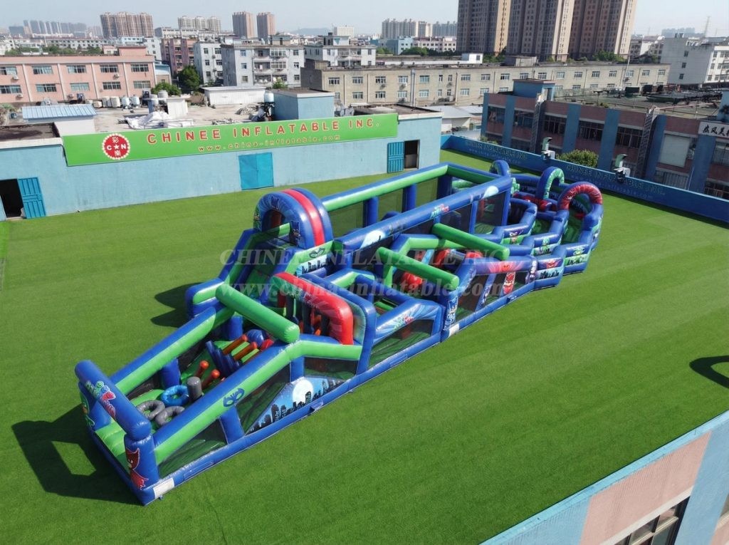 CR2-665 PJ Masks Theme Giant Obstacle Course Challenging Run