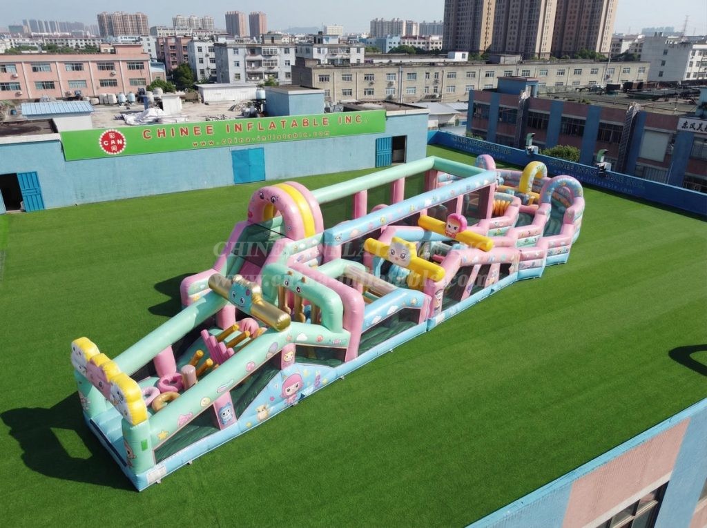 CR2-668 Pop Mart Theme Giant Obstacle Course Challenging Run