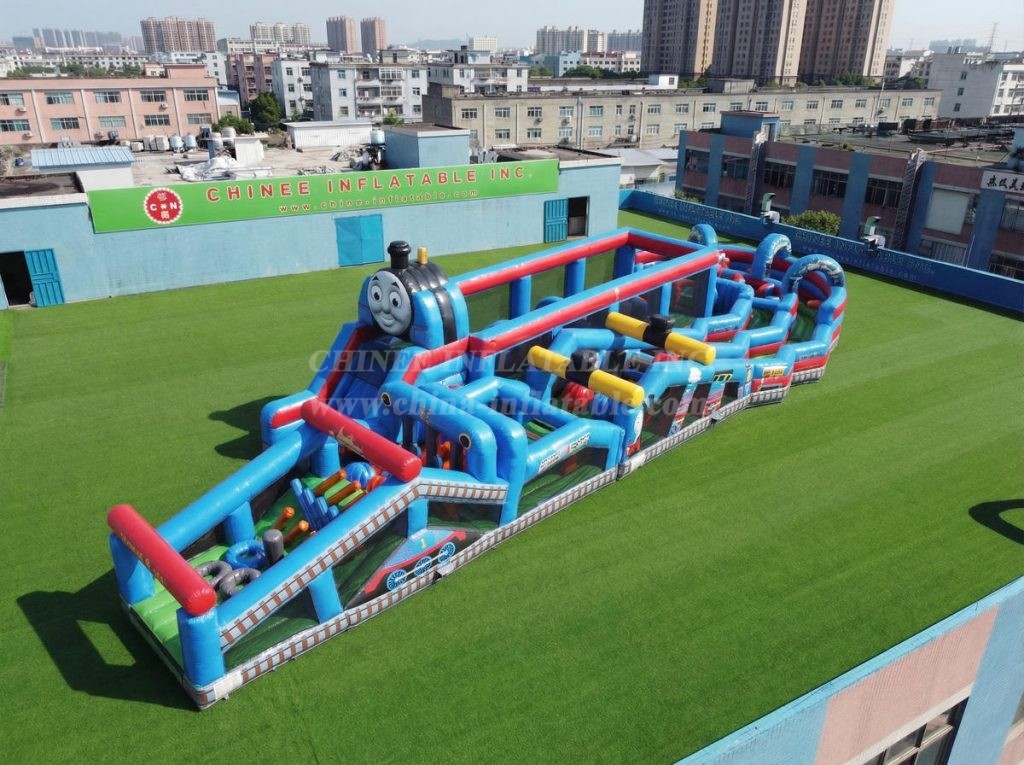 CR2-694 Thomas & Friends Theme Giant Obstacle Course Challenging Run