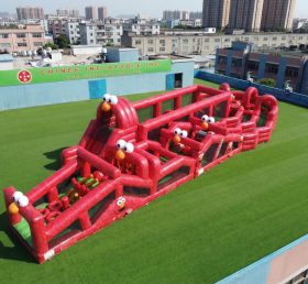 CR2-695 Tickle Me Elmo Theme Giant Obstacle Course Challenging Run