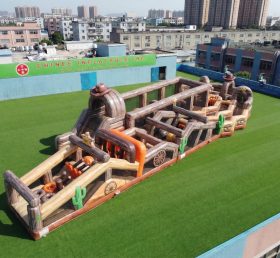 CR2-703 Wild West Theme Giant Obstacle Course Challenging Run