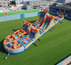 CR2-865 Blippi Wonders Theme Giant Obstacle Course Challenging Run