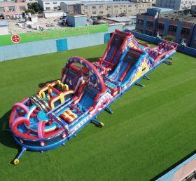 CR2-905 Power Rangers Theme Giant Obstacle Course Challenging Run