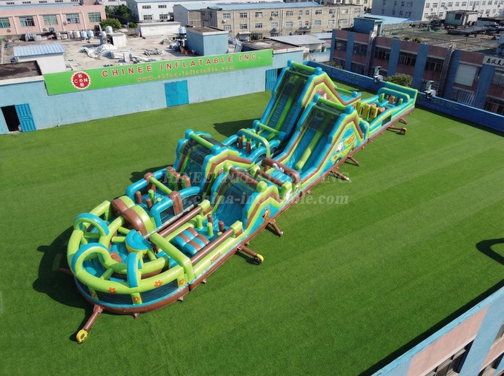 CR2-908 Scooby-Doo Theme Giant Obstacle Course Challenging Run